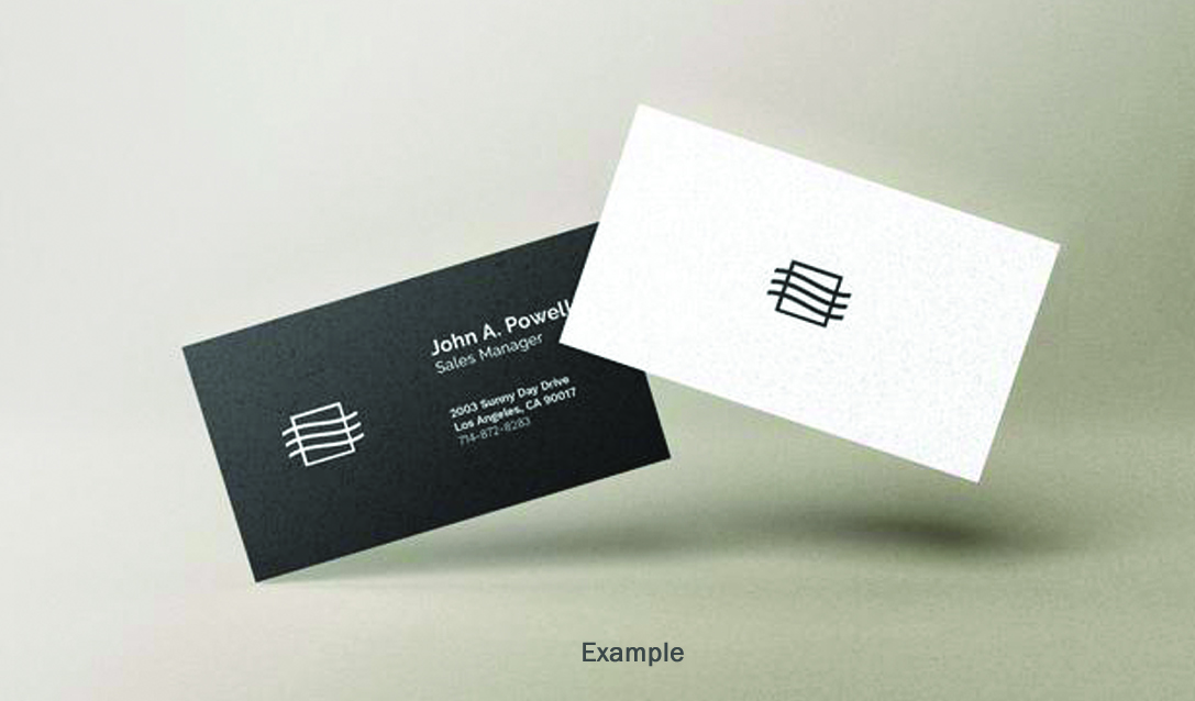 creating businesscard in photoshop