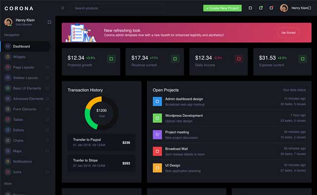 dark mode theam