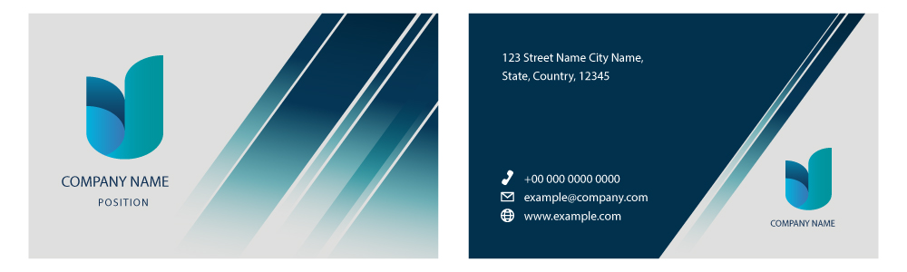 standard business card